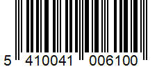 Barcode 5410041006100