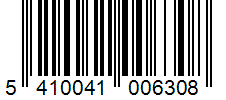 Barcode 5410041006308