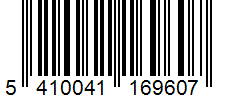 Barcode 5410041169607