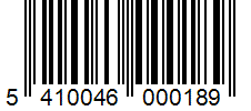 Barcode 5410046000189