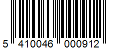 Barcode 5410046000912