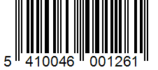Barcode 5410046001261