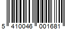 Barcode 5410046001681