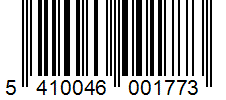Barcode 5410046001773