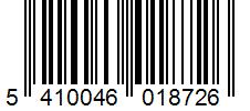 Barcode 5410046018726