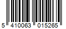 Barcode 5410063015265