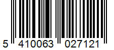 Barcode 5410063027121