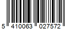 Barcode 5410063027572