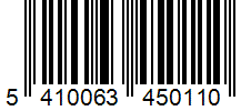 Barcode 5410063450110
