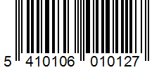 Barcode 5410106010127