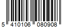 Barcode 5410106080908