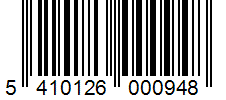 Barcode 5410126000948