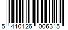 Barcode 5410126006315