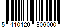 Barcode 5410126806090