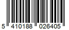 Barcode 5410188026405