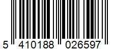 Barcode 5410188026597