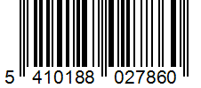 Barcode 5410188027860