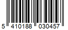 Barcode 5410188030457