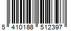 Barcode 5410188512397