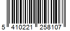 Barcode 5410221258107