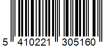 Barcode 5410221305160