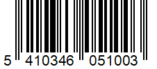 Barcode 5410346051003