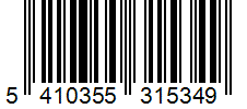 Barcode 5410355315349
