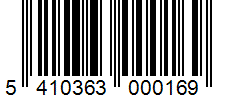 Barcode 5410363000169