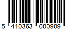 Barcode 5410363000909