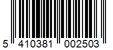 Barcode 5410381002503