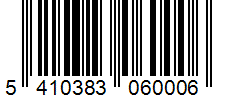 Barcode 5410383060006