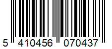 Barcode 5410456070437