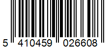 Barcode 5410459026608