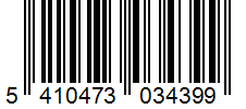 Barcode 5410473034399