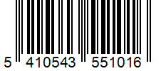 Barcode 5410543551016