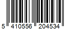 Barcode 5410556204534