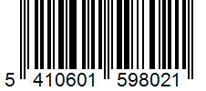 Barcode 5410601598021