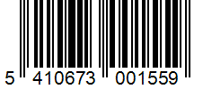 Barcode 5410673001559