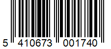 Barcode 5410673001740