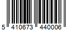 Barcode 5410673440006