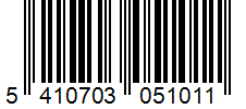 Barcode 5410703051011