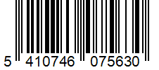 Barcode 5410746075630