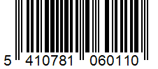 Barcode 5410781060110