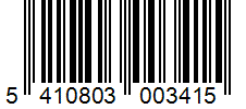 Barcode 5410803003415