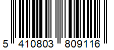 Barcode 5410803809116