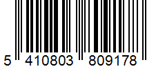 Barcode 5410803809178