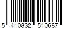 Barcode 5410832510687