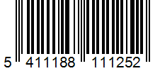 Barcode 5411188111252
