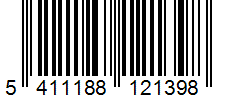 Barcode 5411188121398