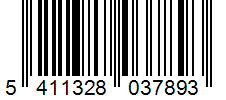 Barcode 5411328037893